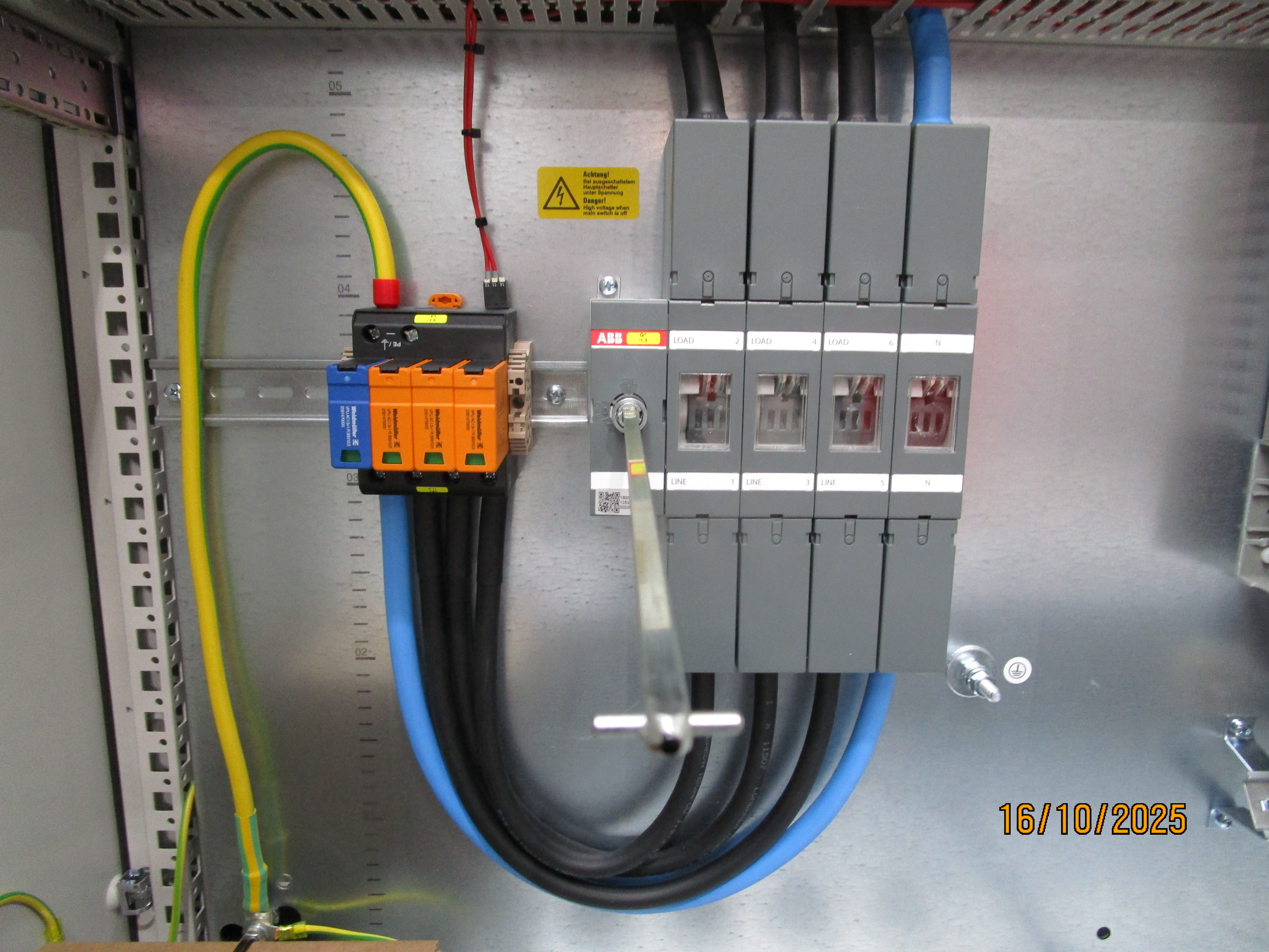 Control cabinet f/Aldeovo, Step 24-18, House 2, Level 1